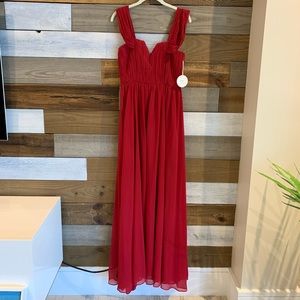 ❤️NWT - Red Long Prom/Evening Dress Gown (Sz M)❤️